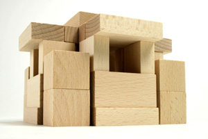 froebel wooden blocks